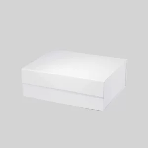 25pcs A4 Deep White Magnetic Gift Box